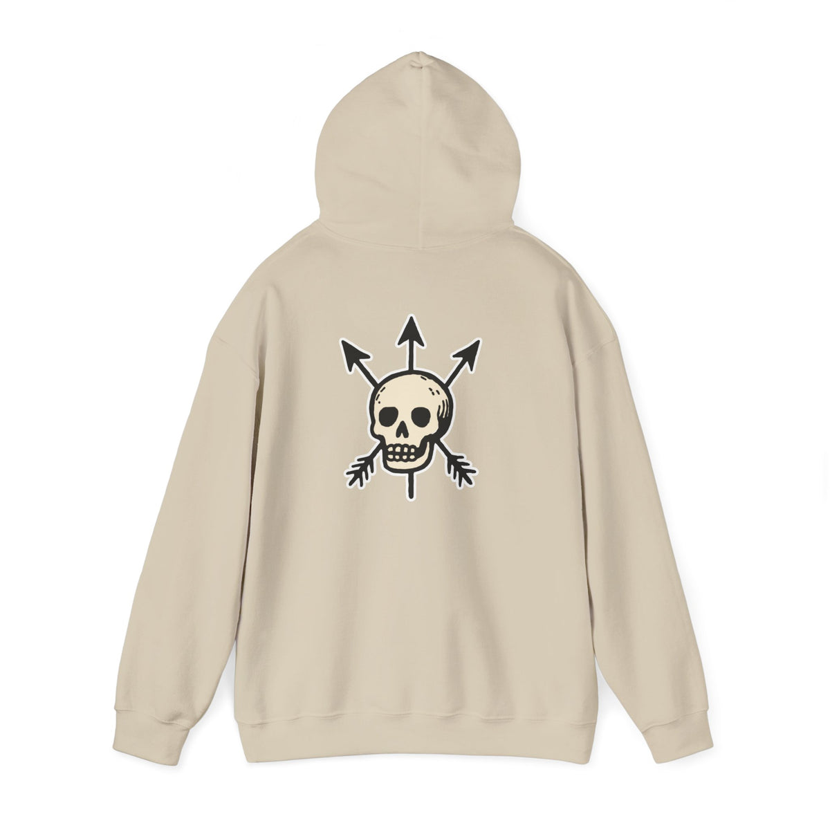 Broken Arrow Skull Hoody