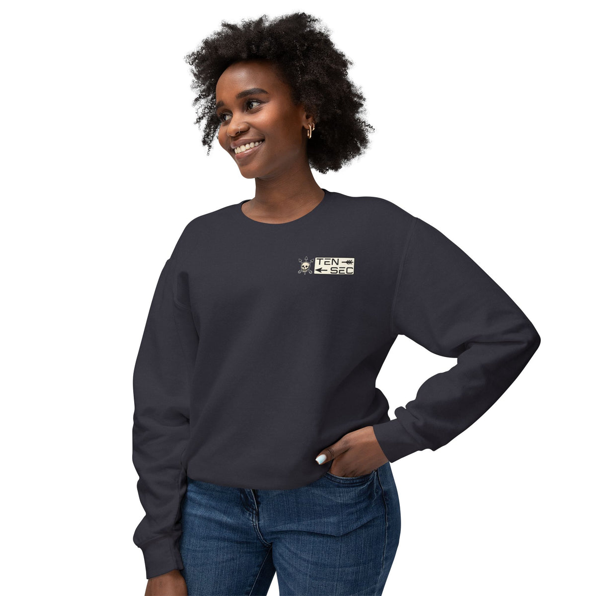 Broken Arrow Skull Graphic Sweatshirt