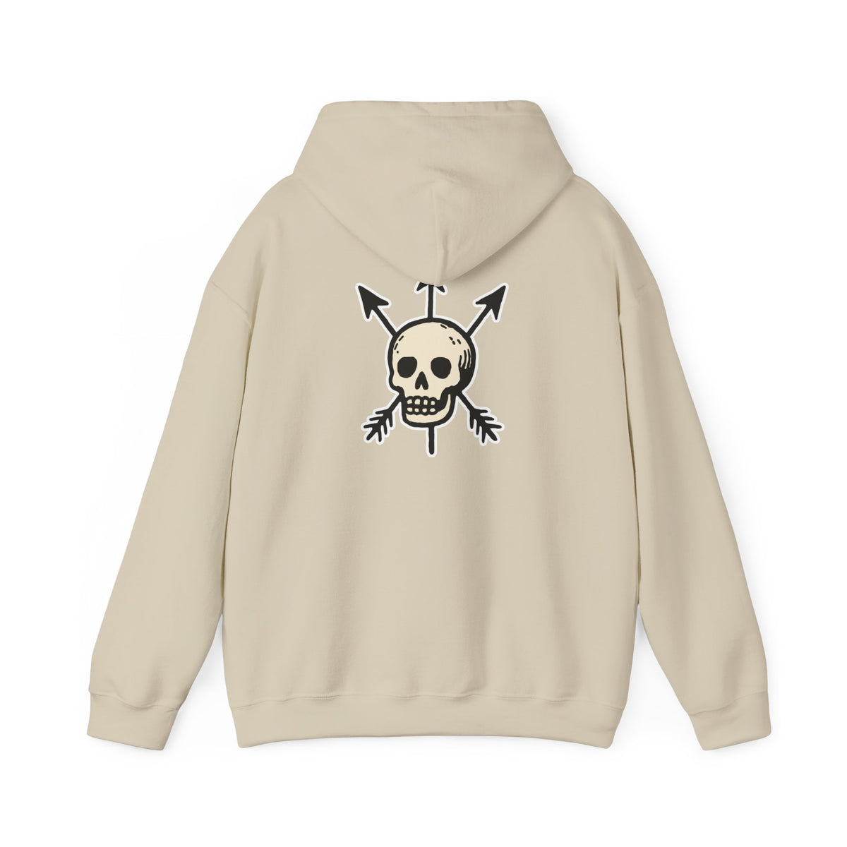 Broken Arrow Skull Hoody