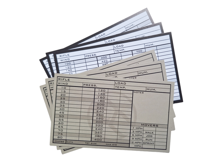 TEN SECOND PRECISION Arm Board - Large Replacement Cards